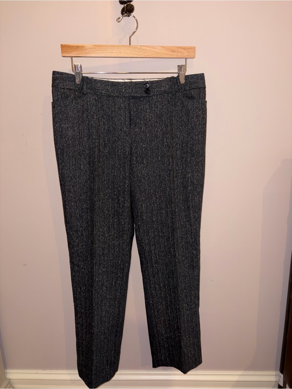 Talbots Gray Pinstripe Men's Dress Pants